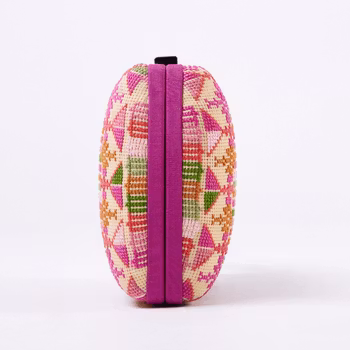 Canvas Clutch - Flat Style