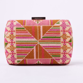 Canvas Clutch - Flat Style