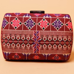 Canvas Clutch Flat Style
