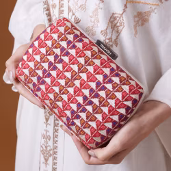 Handbag Clutch-Flat Silk