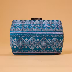 Handbag Clutch-Flat Silk