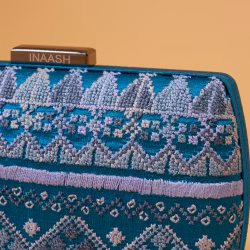 Handbag Clutch-Flat Silk
