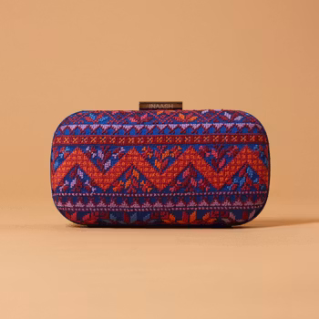Handbag Clutch Box Silk - Star of Bethlehem