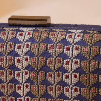Handbag Clutch-Box Silk