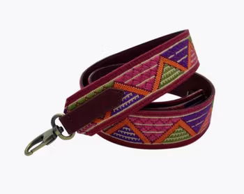 Hand Embroidered Camera Strap & Bag Strap