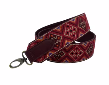 Hand Embroidered Camera Strap & Bag Strap