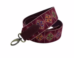 Hand Embroidered Camera Strap & Bag Strap