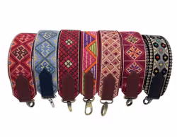 Hand Embroidered Camera Strap & Bag Strap