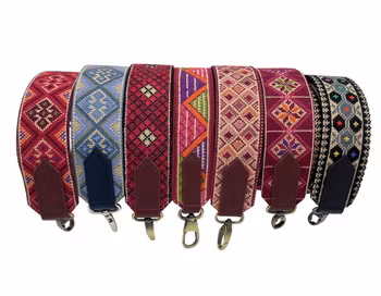Hand Embroidered Camera Strap & Bag Strap