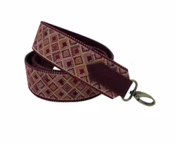 Hand Embroidered Camera Strap & Bag Strap