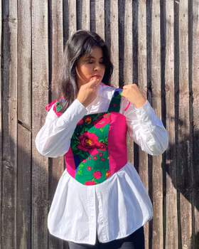 Benafshe Corset Top
