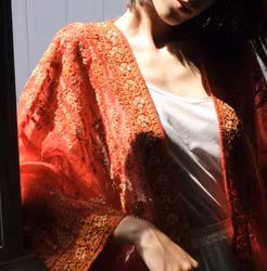 Najaf Jacket-Zohoor W Natarat Beaded