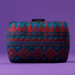 Handbag Clutch-Flat Silk
