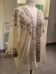 Najaf Jacket - Half White (earthy tone)