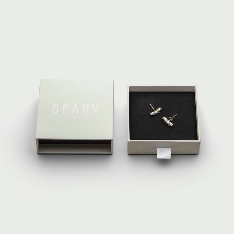 Pearly trio korvakorut