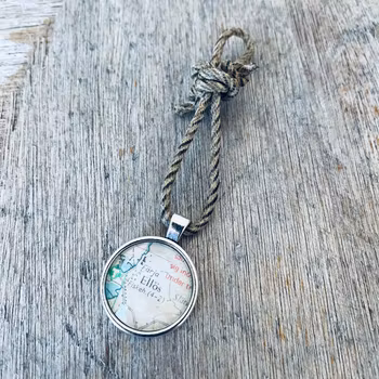 Nyckelring Sjökort - Ellös