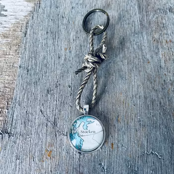 Nyckelring Sjökort - Stocken
