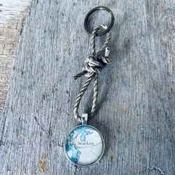 Nyckelring Sjökort - Stocken