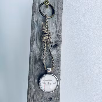 Nyckelring Sjökort - Hälleviksstrand