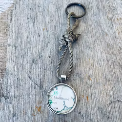 Nyckelring Sjökort - Mollösund