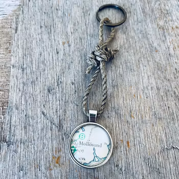 Nyckelring Sjökort - Mollösund