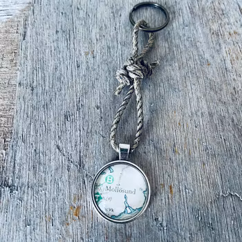 Nyckelring Sjökort - Mollösund