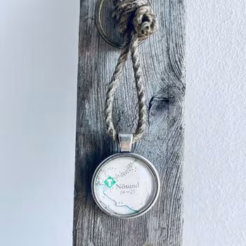 Nyckelring Sjökort - Nösund