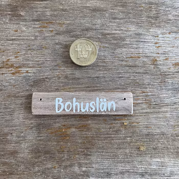 Skylt miniatyr - Ort