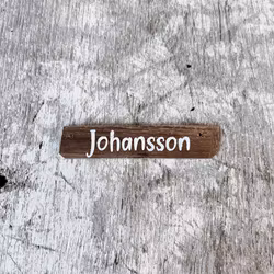 Skylt miniatyr - eget namn