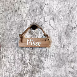 Miniatyrskylt - Nisse