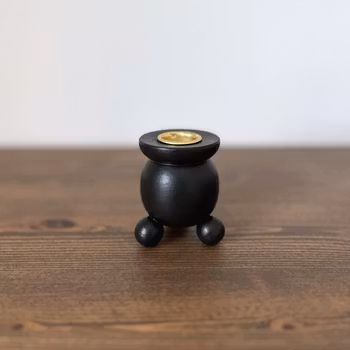 Ljusstake Svart - Liten