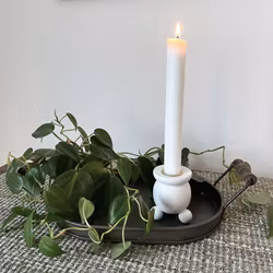 Ljusstake Vit - Liten