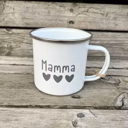 Plåtmugg Mamma