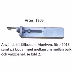 Bodtrappa aluminium  komplett, 900mm