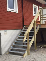 Byggsteg 45 grader