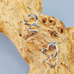 Silverpläterat Örhänge