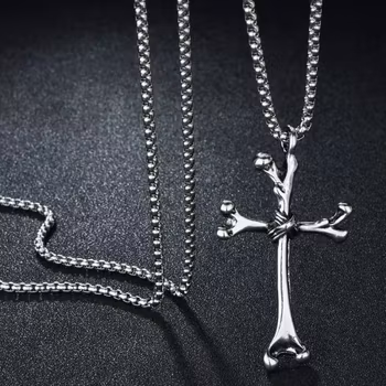 Rostfritt stål Halsband