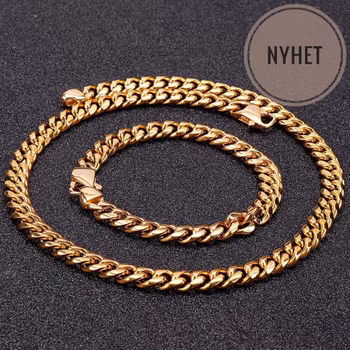 Rostfritt stål smycken set