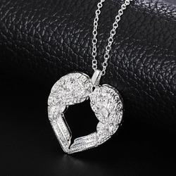 Silverpläterat Halsband