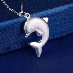Silverpläterat Halsband