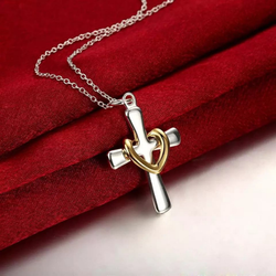 Silverpläterat Halsband