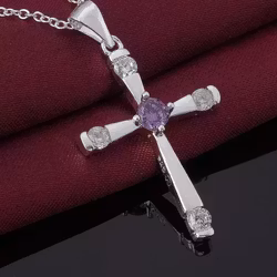Silverpläterat Halsband