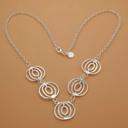 Silverpläterat Halsband