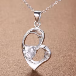 Silverpläterat Halsband
