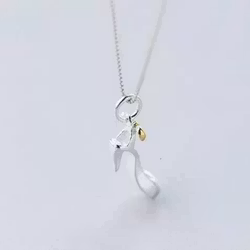 Silverpläterat Halsband