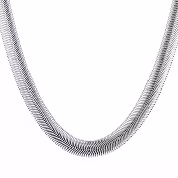 Silverpläterat Halsband
