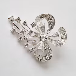 Brosch i Silverpläterat