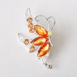 Brosch i Silverpläterat