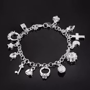 Silverpläterat Armband