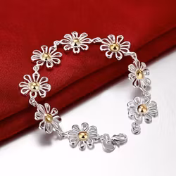 Silverpläterat Armband